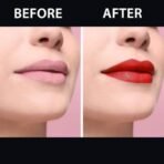 Fashion Colour Kissproof Lip Glaze Lipstick | Upto 12 Hours Stay | Velvet Texture | Non Transfer Lipstick Waterproof | Highly Pigmented | Lipstick For Women | 7g (Little Tamed) - Fast UK Delivery - Image 6