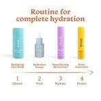 Foxtale Hydration Boost AM Routine Skin Care Kit | for dull & dehydrated skin | Cleanser 100ml + Hydration Serum 30ml + Moisturizer 50ml + Dewy Sunscreen 50ml - Fast UK Delivery - Image 6