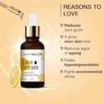 Hilary Rhoda Vitamin C & E Brightening Face Serum for Glowing Skin | Non-Irritating Formula | with Goodness of Mandarin | For All Skin Types | 30 ml - Fast UK Delivery - Image 5