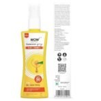 WOW Skin Science Sunscreen Spray | For All Skin Types| SPF 50 PA++++ | Brightens Skin | With Aloe Vera & Vitamin C| Lightweight | Quick Absorbing | UVA & UVB Protection | 100mL - Fast UK Delivery - Image 4