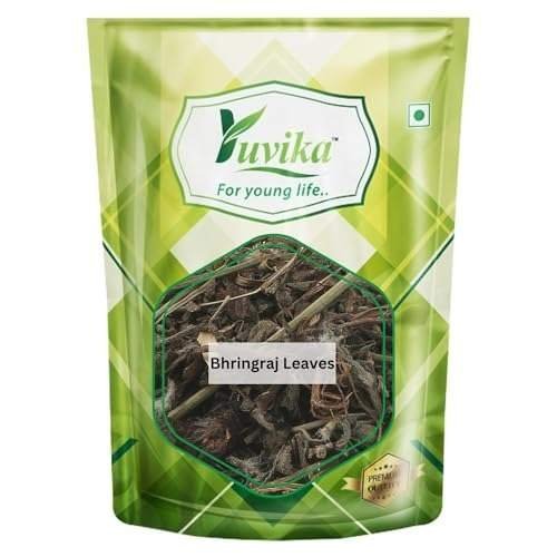 uk413-62KxHcL-1.jpg Yuvika Bhringraj Leaves - Bhangra - Eclipta Alba 100 Grams - Fast UK Delivery - Image 1