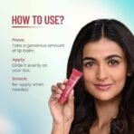 Swiss Beauty Kiss Kandy Lip Balm with Olive Oil | Moisturising | Non-Sticky | Soft & Smooth Lips | Shade - Pomegranate, 10ml - Fast UK Delivery - Image 6