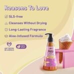 Plum BodyLovin' Vanilla Vibes Body Wash | SLS-Free Creamy Body Wash For Women | Long Lasting Vanilla Fragrance | Aloe-Infused Nourishing Body Cleanser For Soft & Smooth Skin (240 ml) (Pack of 2) - Fast UK Delivery - Image 4