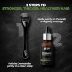 Beardo Rosemary Essential Oil, 15 ml & Derma Roller For Hair Growth 0.5 mm with 540 Chromium Needles | for Hair Growth, Hair fall and Regrowth | Skin Nourishment | 100% Natural | Aroma Oil - Fast UK Delivery - Image 3