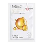 O3+ Facialist Radiant Face Sheet Mask (30g) & O3+ Facialist Vitamin C Cellulose sheet Mask (30g) Combo - Fast UK Delivery - Image 3