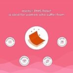 Wellbeing Nutrition melts PMS Relief | For Cramp Relief & Reduction in Period Symptoms like Bloating, Abdominal Discomfort, and Mood Swings (30 Oral Strips) - Image 5