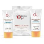 O3+ Radiance Skincare Combo With Bridal Facial Kit Vitamin C Glowing Skin 136g,Bridal Radiance Facewash 75g & Sunscreen 75g - Fast UK Delivery - Image 2