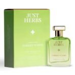 Just Herbs Energising Forest Wood Eau Da Parfum for Men and Women 50 ml | Long Lasting Body Spray Unisex Perfume - Fast UK Delivery