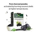INDUS VALLEY Organic Activated Charcoal Powder & Sandalwood Face Mask (200g+ 100g=300g) - Fast UK Delivery - Image 5