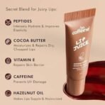 mCaffeine Lip Juice Tinted Lip Balm - Caramel Toffee | 24 hrs Moisturization | With Peptides, Cocoa Butter & Vitamin E | Heals Dry & Chapped Lips | Lip Balm For Women | Sheer Brown Tint - 10g - Fast UK Delivery - Image 5