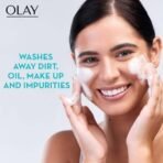 Olay Luminous Brightening Foaming Cleanser | Face Wash | Clear and Even Skin | With Glycerin | Normal, Oily, Dry, Combination Skin | 100g - Fast UK Delivery - Image 3