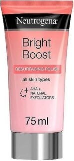 Neutrogena Bright Boost Resurfacing Micro Polish Facial Exfoliator with Glycolic and Mandelic AHAs, Gentle Skin Resurfacing Face Cleanser for Bright & Smooth Skin, 2.6 fl. oz 75ml - Fast UK Delivery - Image 2