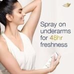Dove Original Deodorant For Women, 150 ml (Pack of 2) - Fast UK Delivery - Image 5