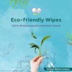 Himalaya Nature Touch Water Baby Wipes |72 Wipes - Pack of 1| 99% Pure Water | 100% Plant-Based Biodegradable Wipes | Organic Coconut Oil | for Sensitive Skin from Day 1 |Unscented - Fast UK Delivery - Image 4
