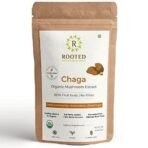 Rooted Actives Siberian Chaga Mushroom Capsules (60Gm) | Blood Sugar, Heart & Immunity | Usda Organic | 35% Beta Glucans | Certified Organic Siberian - Fast UK Delivery - Image 2