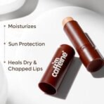 mcaffeine Lip Balm With Spf 20+ For Dry & Chapped Lips|Choco Lip Balm For 24 Hour Moisturization With Sun Protection|Lip Balm With Cocoa Butter & Caffeine For Women And Men, 1 Count, Beige - Fast UK Delivery - Image 6