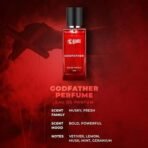 BEARDO Godfather Solid Perfume 10G & Godfather Perfume 50Ml - Set Of 2 For Men | Strong & Long Lasting Fragrance | For Date Night | Ideal For Daily Use, Elegant Scent Experience - Fast UK Delivery - Image 6