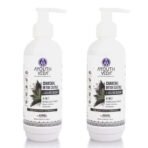 Ayouthveda Charcoal Detox Castile Liquid Soap 4 in 1 | Multipurpose Wash for Face & Body | Deeply Cleanses & Detoxifies Skin | Germ Protection Wash (Pack of 2-200ml each) - Fast UK Delivery - Image 3