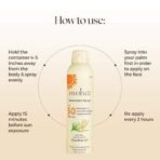 Moha Sunscreen Spray Spf 50 Body Sunscreen Spray Waterproof Lightweight Uva+Uvb Protection, No White Cast, Broad Spectrum Pa+++, For Women & Men, Spray Sunscreen for face & Body,170ml Pack Of 1 - Fast UK Delivery - Image 7