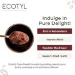 Ecotyl - Elevating Health and Wellness Ecotyl Cocoa Powder|Unsweetened|Perfect For Baking|150G - Fast UK Delivery - Image 3