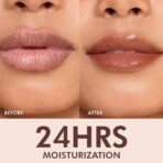 mCaffeine Lip Juice Tinted Lip Balm - Caramel Toffee | 24 hrs Moisturization | With Peptides, Cocoa Butter & Vitamin E | Heals Dry & Chapped Lips | Lip Balm For Women | Sheer Brown Tint - 10g - Fast UK Delivery - Image 3