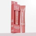 Mila Beaute Peptide Lip Gloss Balm I With SPF & Hyaluronic Acid I Plump & Fuller Lips I Hydrating & Shiny Lip Balm Non Sticky I Highly Pigmented I Soft & Nourished Lips - Peach Sharbat - Fast UK Delivery - Image 2