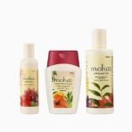 moha: Anti-Dandruff Hair Care Kit Which Includes Herbal Anti-Dandruff Shampoo (100 Ml) + Anti-Dandruff Hair Oil (200 Ml) + Herbal Hair Serum (100 Ml) For Healthy Hair | Unisex Product - Fast UK Delivery - Image 2