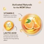 WOW Skin Science Vitamin C Body Lotion - Non Sticky & Non Greasy - Moisturising & Smoothening Care - with Vitamin C, Kakadu Plum - No Mineral Oil, Silicones & Color - 400mL - Fast UK Delivery - Image 5