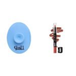 Glam 21 Silicone Face Cleanser Scrubber (Small) Lip Seduction Non- Transfer Crayon Lipstick| Lightweight & Longlasting|Creamy Matte Formula - 2.8gm| First Kiss 27 - Fast UK Delivery
