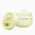 moha: Body Yogurt with Vitamin E, Hemp Seed oil, Moringa & Hyaluronic Acid provides instant Hydration I Lightweight & fast-absorbing formula 250gm - Fast UK Delivery - Image 6