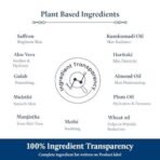 Blue Nectar Men Face Cream Natural Skin Brightening Cream Anti Aging Cream for Men with Sandalwood Saffron and Almond Oil (14 Herbs 50g) - Fast UK Delivery - Image 6
