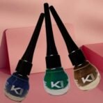 KINDED Eye Liner Liquid Waterproof Smudgeproof Longlasting Insta Bold Look Intense Colour Pigments Quick Drying Eyeliner Combo (5 ml, Matte Finish, Chocolate Brown, Royal Blue & Dapper Green) - Fast UK Delivery - Image 4