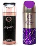Armaf Signature True & iDiva Deodorant Body Spray For Women 200 ML Pack of-2 - Fast UK Delivery