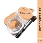 MILA Beaute Conceal It Pot Concealer | With SPF 15 & Vitamin-E For Face Makeup | Shade - (Pure Beige, 4g) Conceal It Pot Concealer For Face Makeup | Shade - (Rose Beige, 4g) - Fast UK Delivery - Image 7