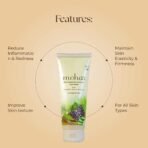 Moha: Niacinamide & Vitamin C Brightening Face Wash | Hydrating Cucumber & Dark Spot Reducing Licorice | Glowing Skin | Unisex | 100 ml - Fast UK Delivery - Image 6