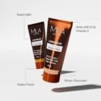 Mila Beaute Longwear Weightless Foundation | Matt Finish With SPF 15 and Vitamin E | Water Resistant Buildable Formula & Super Light | Liquid Foundation | Shade - (303 Coffee Toffee, 30ml) - Fast UK Delivery - Image 4
