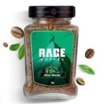 Rage Coffee Instant Coffee Mint Mocha Glass Jar 100% Arabica Beans infused with Plant based Vitamins| Hot & Cold Coffee | Strong Aroma with Rich Taste - 50g - Fast UK Delivery - Image 2