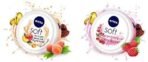NIVEA Soft Playful Peach, Light Moisturizer Cream 200 ml & NIVEA Soft Berry Blossom, Light Moisturizer for Face, Hand & Body, 200 ml - Fast UK Delivery - Image 2