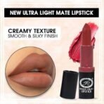 FASHION COLOUR Fabulous Satin Matte | Long Stay Upto 6 Hrs | Waterproof | Smudge Proof and Lipstick for Women | Single Swipe Application | Matte Finish | 4g | Garnet - Fast UK Delivery - Image 3
