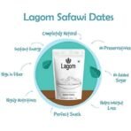 Lagom Safawi Dates 500g | Saudi Arabia Dates | All Natural | No Preservatives | No Added Sugar | Gluten Free | Vegan | Plant Based | Non GMO | Dates Dry Fruits | Khajur | Khajoor | Khejur - Fast UK Delivery - Image 4