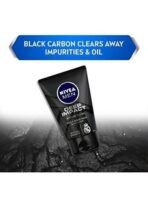 NIVEA MEN Deep Impact Face Wash 100g | With Black Carbon | Intense Clean, For Beard & Face | Removes Oil and Impurities - Fast UK Delivery - Image 4
