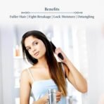 Blue Nectar Batana Leave-In Conditioner for Curly, Wavy, Dry & Frizzy Hair | Redensyl Alternate Hair Moisturizer for Men & Women | Detangle & Nourish Hair Cream for Thicker & Fuller Hair (14 Herbs, 200ml) - Image 4