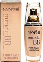 MARS Light Weight Bb Primer Base Matte Full Coverage Foundation Cream For Normal Skin(Ivory-101, 60 Ml), Pack Of 1 - Fast UK Delivery - Image 4