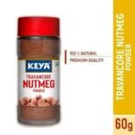Keya Travancore Nutmeg Powder (Ground Jaiphal) 60g | Freshly Ground Nutmeg for Cooking, Baking & Beverages | Ideal for Indian, Asian, and Western Dishes | Rich, Aromatic Flavor for Soups, Curries, Desserts & Spices | Authentic, Versatile Spice - Fast UK Delivery - Image 7