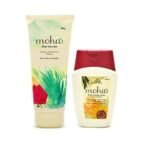 moha: Aloe vera Gel 200g Enriched With Moisturizing Lotion 100 Ml Combo | This Combo Deeply Moisturises the Skin | For Women & Men (Combo of 2) (200gm+100ml) - Fast UK Delivery - Image 2