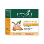 Biotique Almond Oil Nourishing Bathing Bar| Ayurvedic and Organically Pure| Maintains Skin?s Natural pH |100% Botanical Extracts| Suitable for All Skin Types | Pack of 3, 225 g (3 x 75 g) - Fast UK Delivery - Image 2