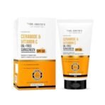 Dr. Sheth's Ceramide & Vitamin C Oil-Free Sunscreen SPF 50+ PA++++ | For Healthy & Bright Skin | Lightweight & Non Greasy | For UVA/UVB & Blue Light & IR Protection | No white cast |For Oily Skin | For Men & Women | 50g - Fast UK Delivery - Image 2