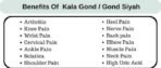 Organic Bites Kala gond | Gond Siyah | Black Gum I Black Gond -50 gm - Fast UK Delivery - Image 4