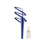 MyGlamm LIT Glossy Liquid Eyeliner-Blue Birthday-3.5ml - Fast UK Delivery