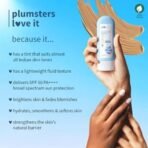 Plum Rice Water & 3% Niacinamide Sheer-Tinted Sunscreen SPF 50 PA++++ | Suitable for Most Indian Skin Tones | Sheer Coverage | Non-Oily | Women | Fragrance-free | 100% Vegan | 50gm - Fast UK Delivery - Image 5